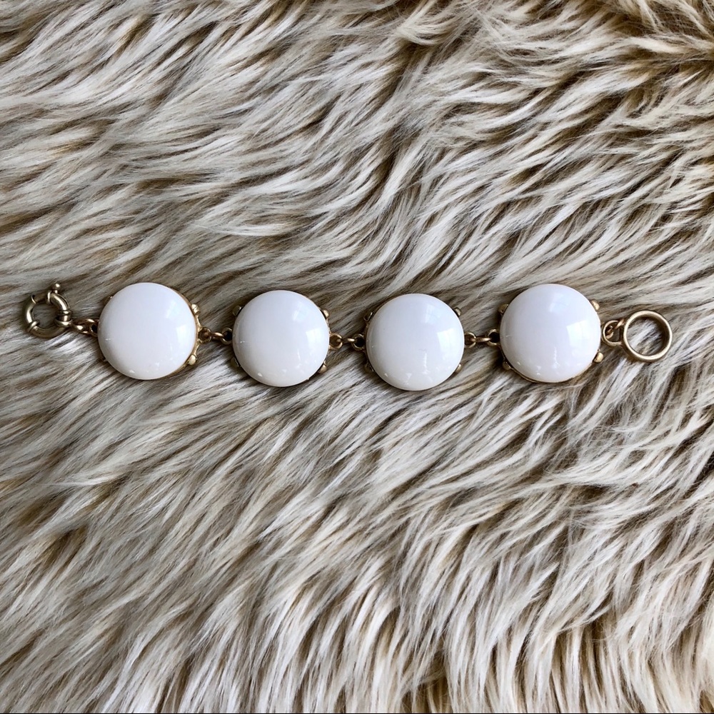 ILY Couture White Bubble Bracelet